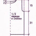 Детский вязаный жилет на 3-4 года.