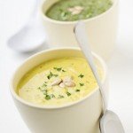 Суп пюре из антоновки с рисом.