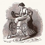 История машинной вышивки.