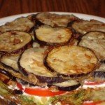 Баклажанный торт.