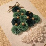 Поделки к новому году. Делаем открытку для..