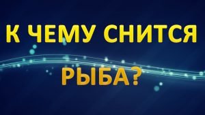 Снится рыба: что это означает?