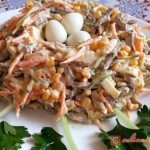 Вкусные салаты к праздничному столу. Оригинальные рецепты