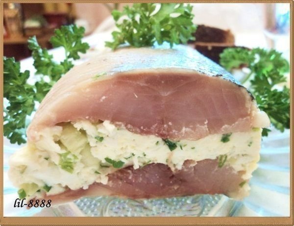 Закуска с селедкой.Очень вкусно!